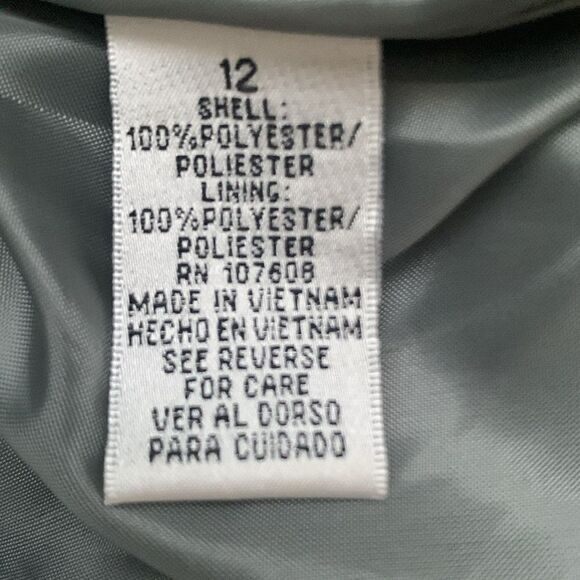 Isabella Grey Single Button Closure Women’s Blazer Jacket Size 12 - Picture 10 of 10